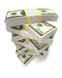 Illustration: Stacks of dollars Stacks of dollars