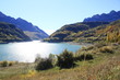 Otoño en el embalse de Bubal, Pirineos Otoño en el embalse de Bubal, Pirineos
