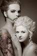 Foto: Gothic couple Gothic couple