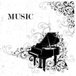 Vintage music card Vintage music card
