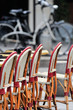 Chairs in bistro