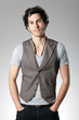 Photo : homme brun mode beauté homme brun mode beauté