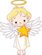 Christmas Angel with star Christmas Angel with star
