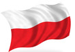 Illustration: Poland flag Poland flag