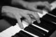 Playing piano
