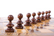 Black chess figures