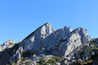 Bergblick im Rotwandgebiet über dem Spitzingsee