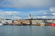 Helsinki view with cathedral