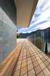 big terrace, nobody around and the floor in teck