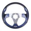 Foto: Steering wheel isolated on withe background Steering wheel isolated on withe background