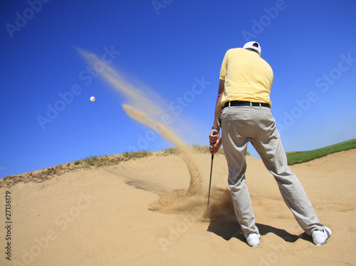 Foto: GOLF - Bunkershot GOLF - Bunkershot