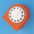 Kitchen Timer on a Vibrant Background Kitchen Timer on a Vibrant Background