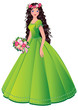 Beautiful princess. Vector art-illustration. Beautiful princess. Vector art-illustration.
