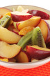 Fruit Salad with Bio Yogurt