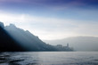 Morgenstimmung in der Wachau bei Ruine Dürnstein