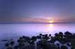 Twilight ocean scene Twilight ocean scene