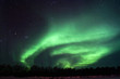 Background showing Northern lights in the sky