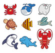 cute fish element