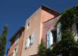 Bunte Häuser in Roussillon