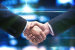handshake of two business people handshake of two business people