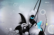 abstract forms, design elements, graffiti abstract forms, design elements, graffiti