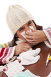woman with flu symptoms woman with flu symptoms
