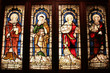 Biblical prophets in Perth cathedral - stained glass art Biblical prophets in Perth cathedral - stained glass art