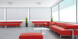 Modern interior of a room