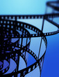 film strip on white