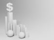 hegemony of the dollar. abstract background