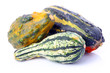 Ripe decorative gourd vegetables