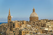 View from Sliema to Valletta. Malta View from Sliema to Valletta. Malta