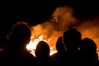 Watching fire