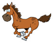 Cartoon Horse Running Cartoon Horse Running