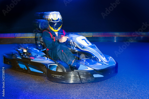 Photo: Go-Cart driver Go-Cart driver
