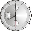 8 Uhr exakt