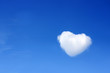 Ein Herz aus Wolken