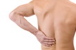 man with back pain man with back pain