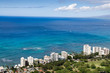 Pacific ocean and Oahu island - HAwaii Pacific ocean and Oahu island - HAwaii