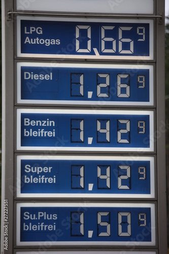 Foto: Benzinpreise Benzinpreise