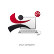 Vector: logo entreprise, service informatique logo entreprise, service informatique