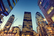 Photo: Skyscrapers in City of London, Skyscrapers in City of London,