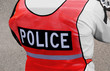 Policeman in uniform.