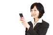 buisiness woman with mobile phone