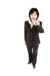 buisiness woman talks