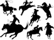 Cowboys silhouettes