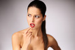 Photo: Beautiful young woman posing. Beautiful young woman posing.