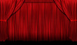 Photo : Large Red Curtain Large Red Curtain