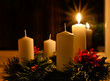 Advent candles