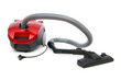 Vacuum cleaner isolated on the white background